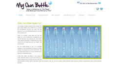 Desktop Screenshot of myownbottle.com